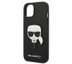 Etui Karl Lagerfeld Saffiano Karl`s Head Patch KLHCP14MSAPKHK do iPhone 14 Plus