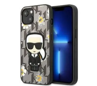 Karl Lagerfeld Flower Ikonik Karl KLHCP13SPMNFIK1 do iPhone 13 mini