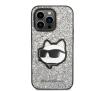 Etui Karl Lagerfeld Glitter Choupette Patch KLHCP14LG2CPS do iPhone 14 Pro