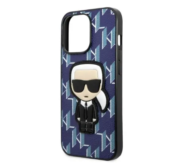 Karl Lagerfeld Monogram Ikonik Patch KLHCP13XPMNIKBL do iPhone 13 Pro Max