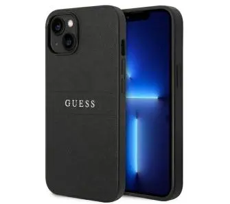 Etui Guess Saffiano Strap GUHCP14MPSASBBK do iPhone 14 Plus