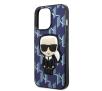 Etui Karl Lagerfeld Monogram Ikonik Patch KLHCP13LPMNIKBL do iPhone 13 Pro / 13