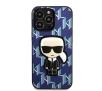 Etui Karl Lagerfeld Monogram Ikonik Patch KLHCP13LPMNIKBL do iPhone 13 Pro / 13