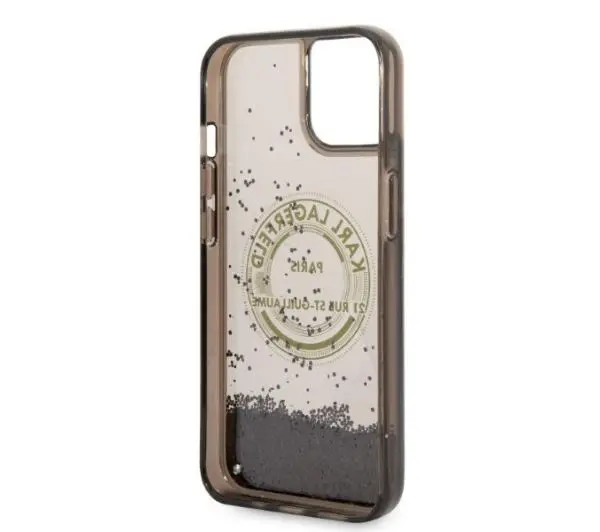 Karl Lagerfeld Liquid Glitter RSG KLHCP14SLCRSGRK do iPhone 14