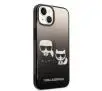 Etui Karl Lagerfeld Gradient Ikonik Karl & Choupette KLHCP14MTGKCK do iPhone 14 Plus