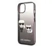 Etui Karl Lagerfeld Gradient Ikonik Karl & Choupette KLHCP14MTGKCK do iPhone 14 Plus