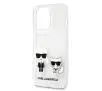 Etui Karl Lagerfeld Transparent Karl & Choupette KLHCP13XCKTR do iPhone 13 Pro Max