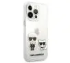 Etui Karl Lagerfeld Transparent Karl & Choupette KLHCP13XCKTR do iPhone 13 Pro Max