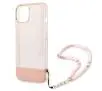 Etui Guess Translucent Pearl Strap GUHCP14MHGCOHP do iPhone 14 Plus