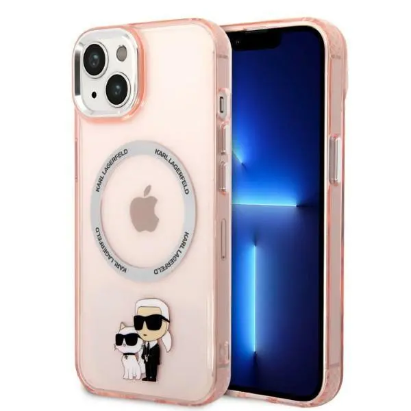 Etui Karl Lagerfeld Iconic Karl&Choupette Magsafe KLHMP14SHNKCIP do iPhone 14