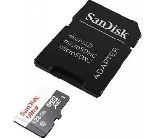 SANDISK Ultra microSDXC 128GB Class 10 UHS-I