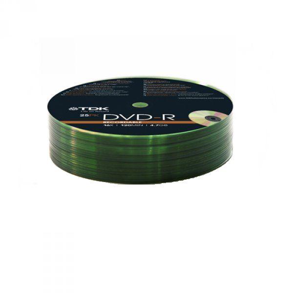 TDK DVD-R (25 szt.)