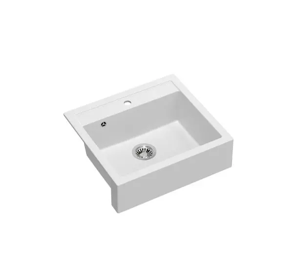 Quadron HCQB6054U1_BS Bill 110 Granitowy Biały/Stalowy - DRUGI -30%, ALBO 5-TY ZA 1ZŁ - Kup na Raty - RRSO 0%