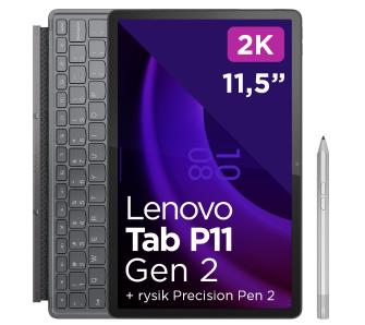 Tablet Lenovo Tab P11 (2nd Gen) TB350FU 11,5" 6/128GB Wi-Fi Storm Grey + Rysik + Klawiatura