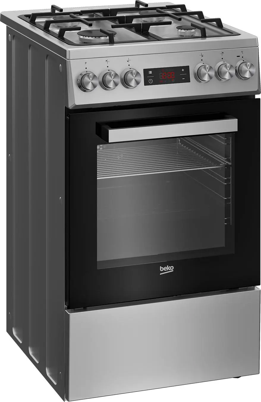 Kuchnia gazowo-elektryczna Beko FSM52335DS Termoobieg