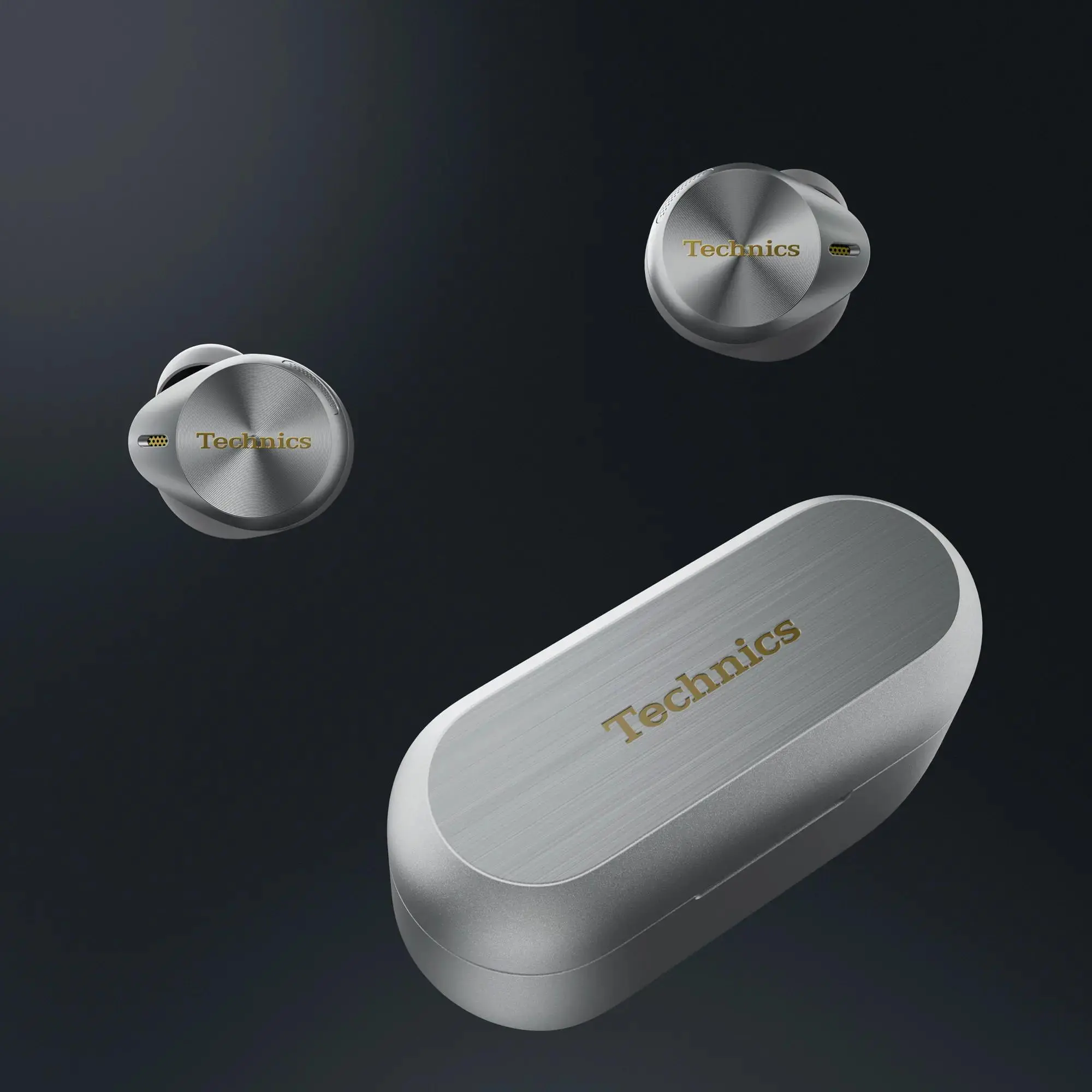 Słuchawki bezprzewodowe Technics EAH-AZ80E-S Dokanałowe Bluetooth