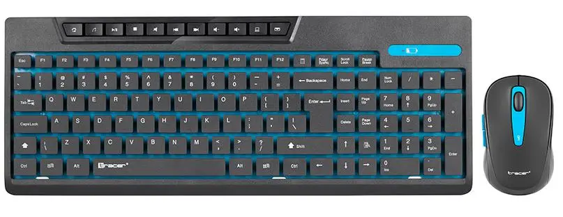 Zestaw Tracer ISLANDER RF Czarno-niebieski