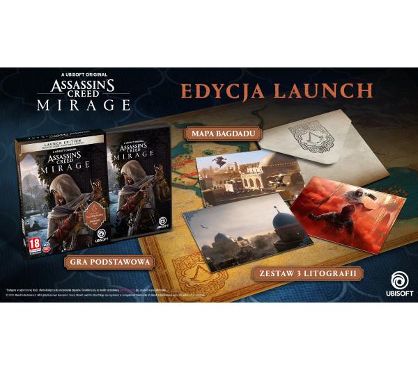 Assassin's Creed Mirage Edycja Launch Gra na PS5 - Dobra cena, Opinie w  Sklepie RTV EURO AGD