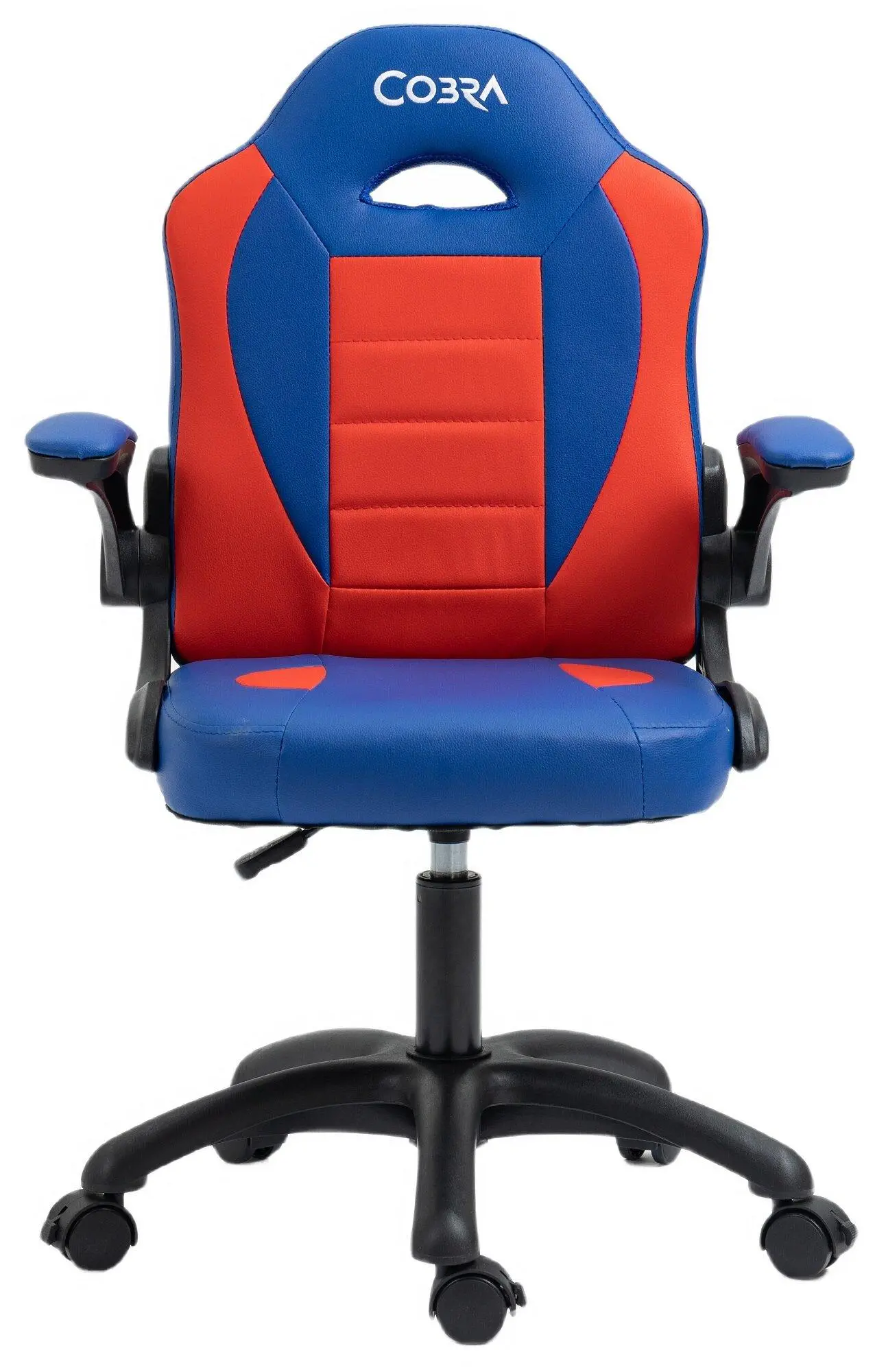 Fotel Cobra Junior Pro CRF-2301 Dla dzieci do 100kg Skóra ECO Czerwono-niebieski