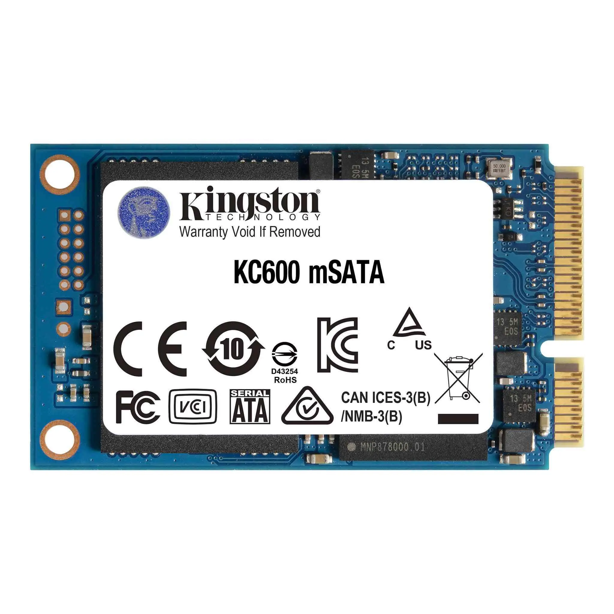 Dysk SSD Kingston KC600 1TB mSATA