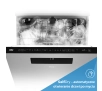 Zmywarka Beko b300 BDFN26531W 59,8cm Automatyczne otwieranie drzwi Szuflada na sztućce