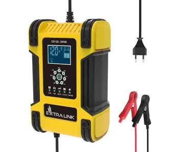 Prostownik Extralink Shango Smart Battery Charger 100-240V AC, 12V/12A, 24V/6A