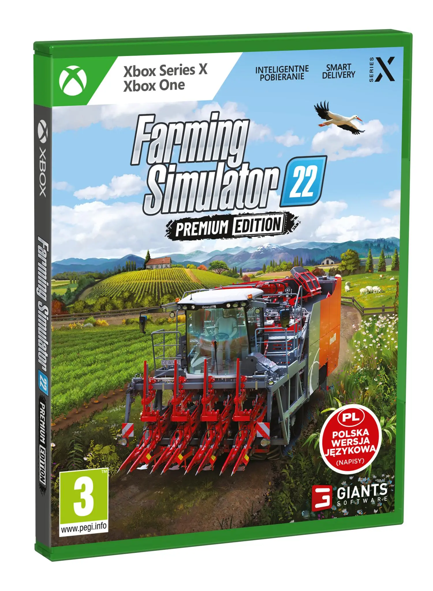 Farming Simulator 22 Premium Edition Gra na Xbox Series X / Xbox One