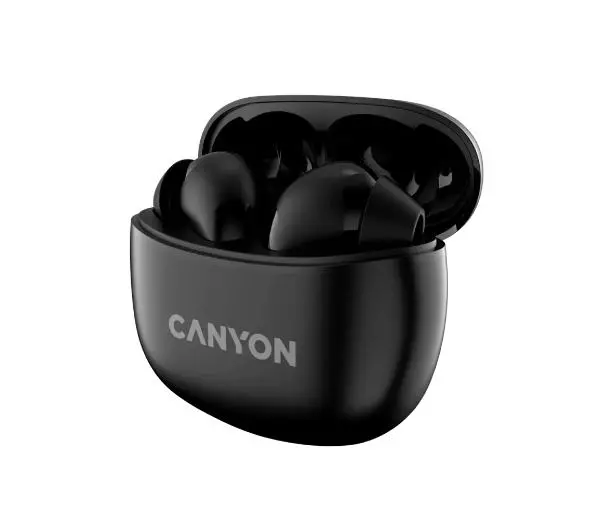Canyon TWS-5 Dokanałowe Bluetooth 5.2 Czarny