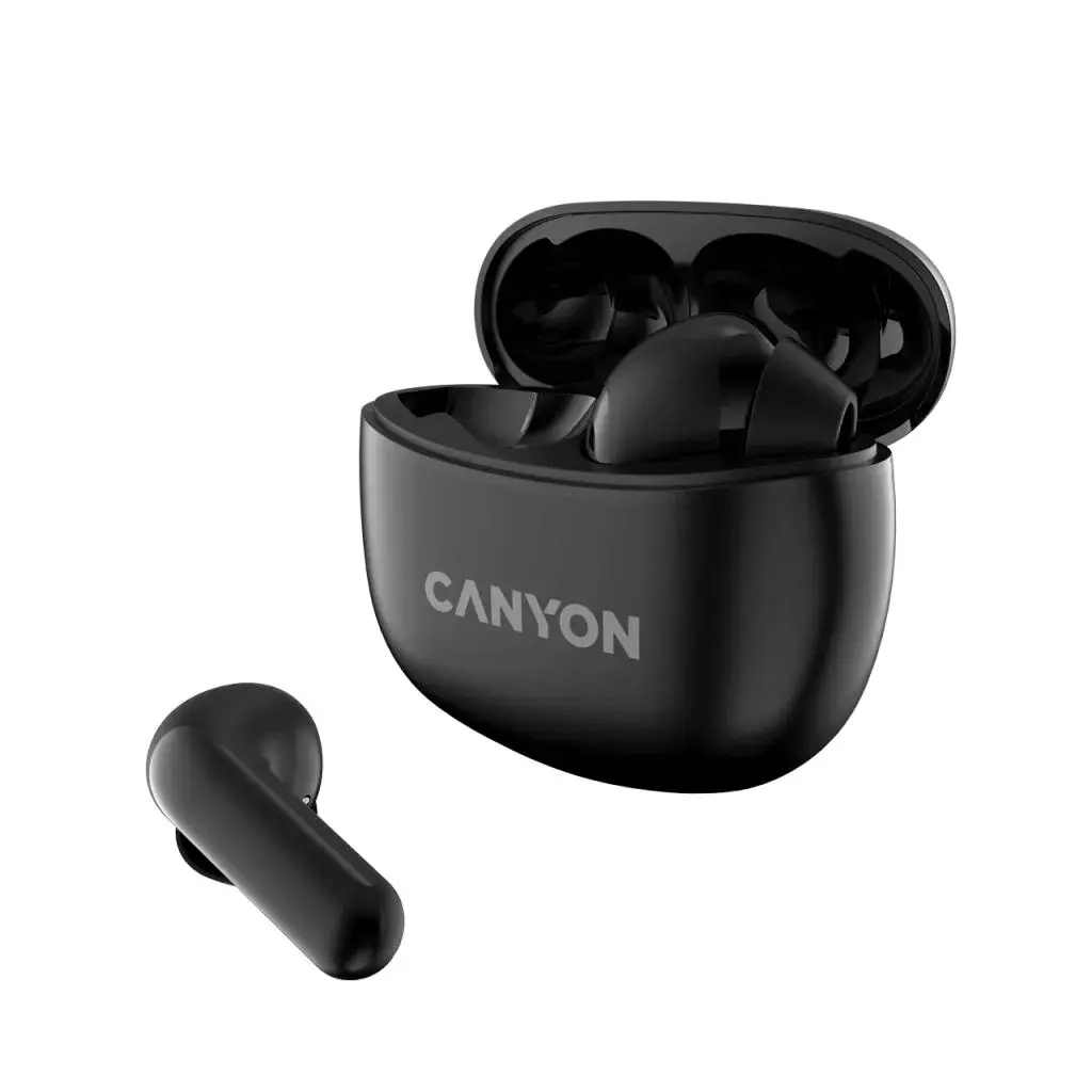 Słuchawki bezprzewodowe Canyon TWS-5 Dokanałowe Bluetooth 5.2 Czarny