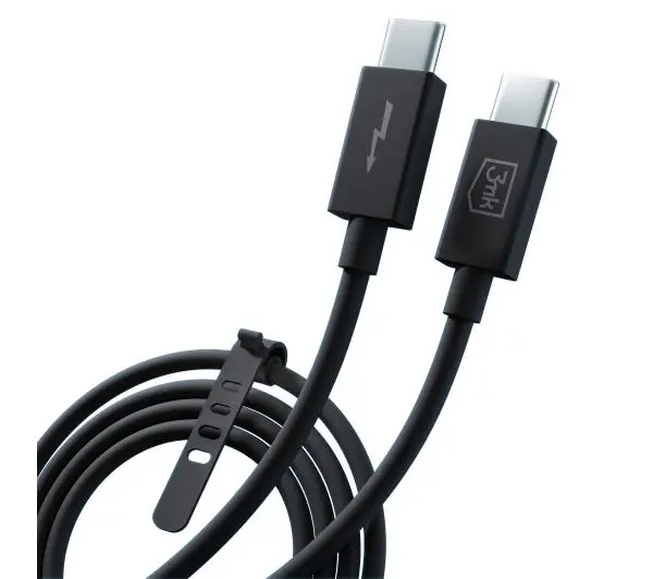 3mk Hyper Thunderbolt Cable USB4 8K60Hz Czarny