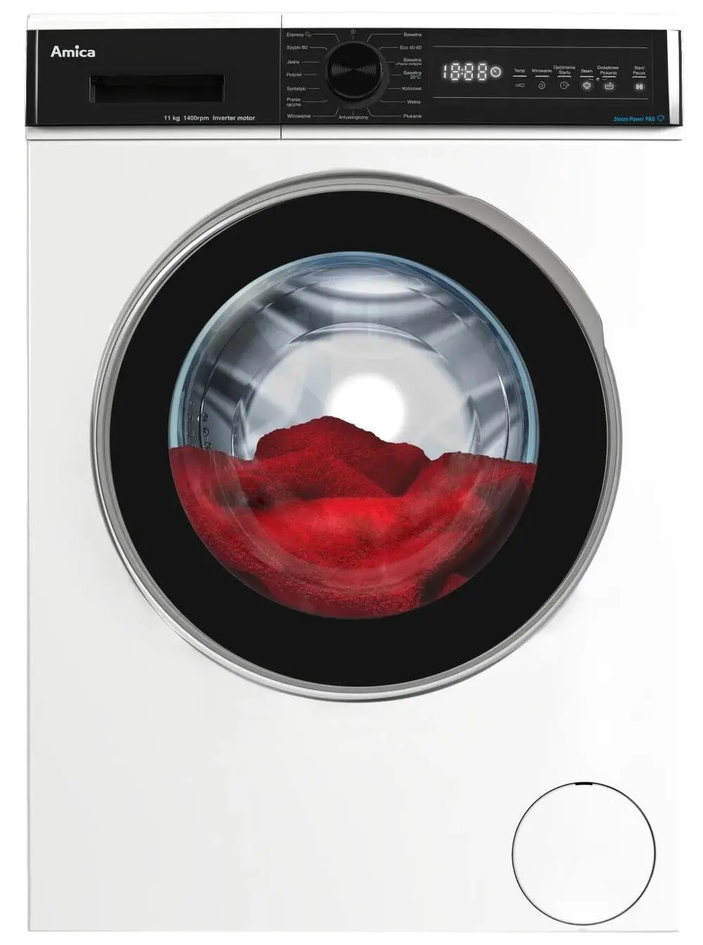 Pralka Amica WA3C1114ALISEB 11kg 1330obr/min