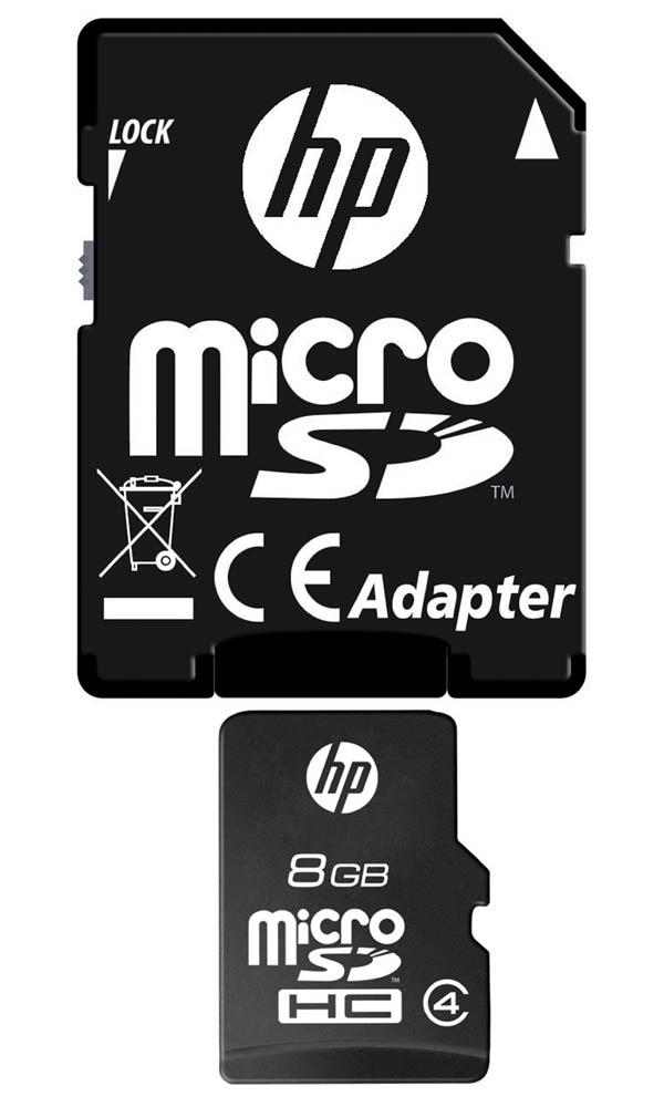 HP microSDHC Class 4 8GB