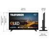 Telewizor Telefunken 43QAG9030 43" QLED 4K Android TV Dolby Vision Dolby Atmos DVB-T2