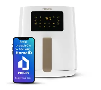 Frytkownica beztłuszczowa Philips Ovi Connected HD9255/30 1400W 4,1l Aplikacja mobilna