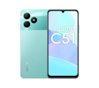 Smartfon realme C51 4/128GB 6,74" 90Hz 50Mpix Zielony