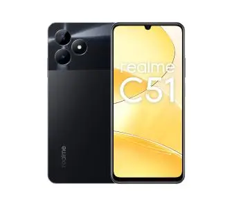 Smartfon realme C51 4/128GB 6,74" 90Hz 50Mpix Czarny