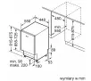 Zmywarka Bosch Serie 4 SPV4EMX10E 45cm Automatyczne otwieranie drzwi Szuflada na sztućce