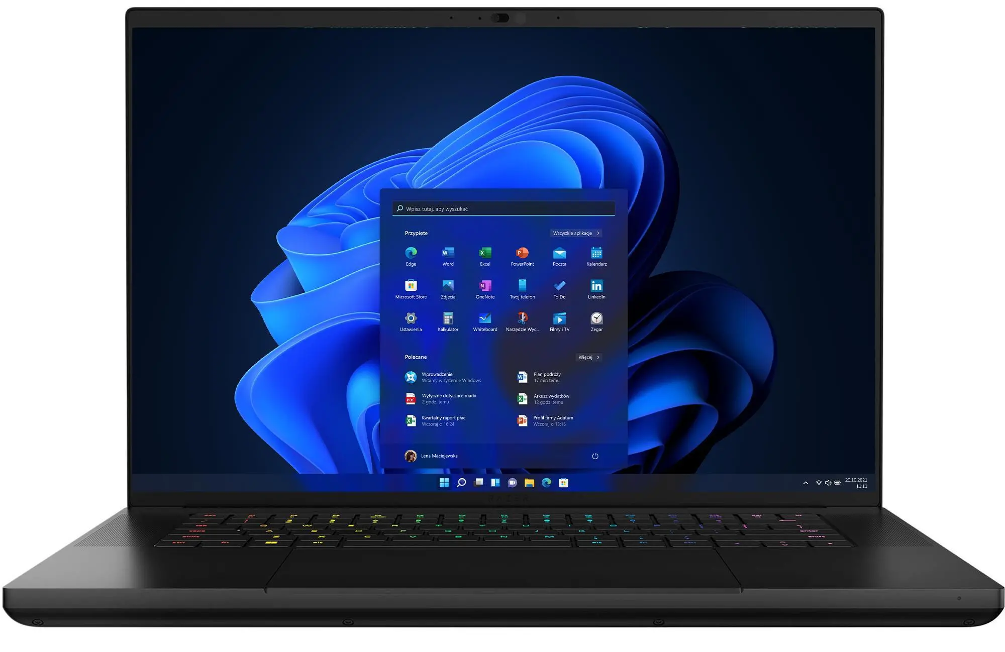 Laptop gamingowy Razer Blade 16 16" 240Hz i9-13950HX 16GB RAM 1TB Dysk SSD RTX 4070 Win11 Czarny