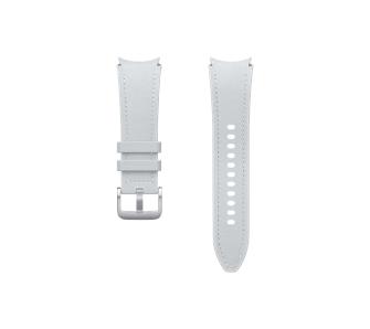 Pasek Samsung D-Buckle Hybrid Eco-Leather do Galaxy Watch6 S/M Srebrny