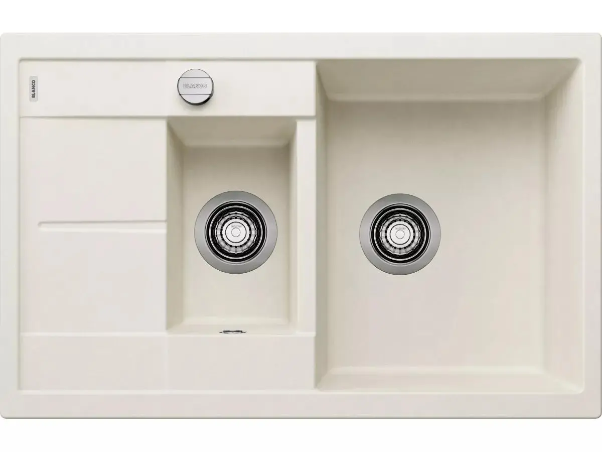 Zlewozmywak Blanco METRA 6 S Compact 527114 Granitowy Biały