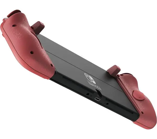 Hori Split Pad Compact Apricot Czerwony