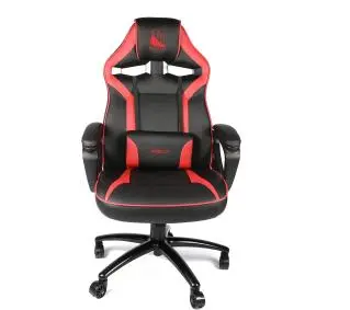 Konix Thor Gamingowy do 150kg Skóra ECO Czarno-czerwony - Kup na Raty - RRSO 0%