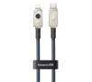 Kabel Baseus ARAMID FIBER USB-C do Lightning 20W 2m Granatowy