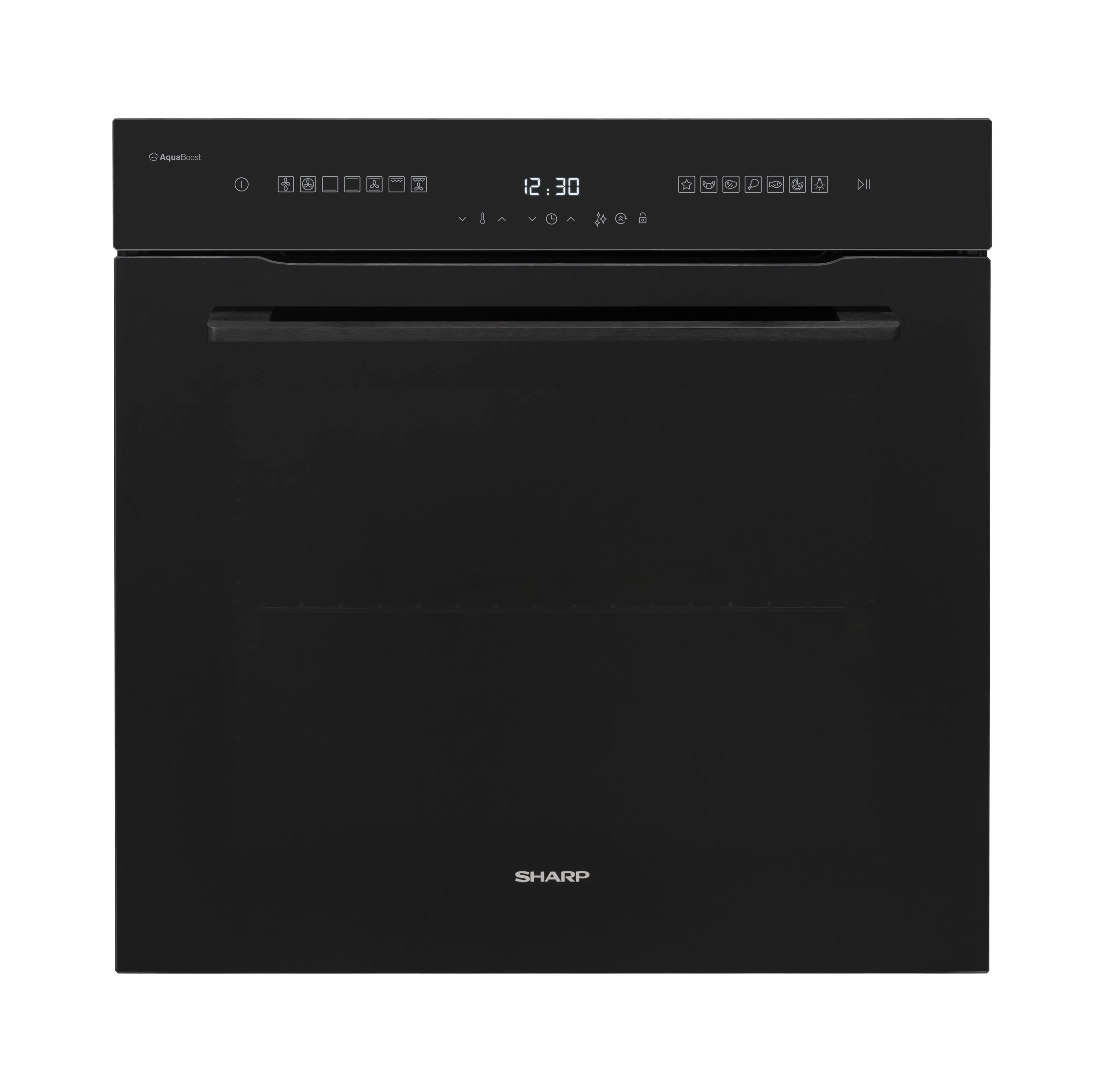 Piekarnik elektryczny parowy Sharp KA-74L64BNH-PL Termoobieg Czarny