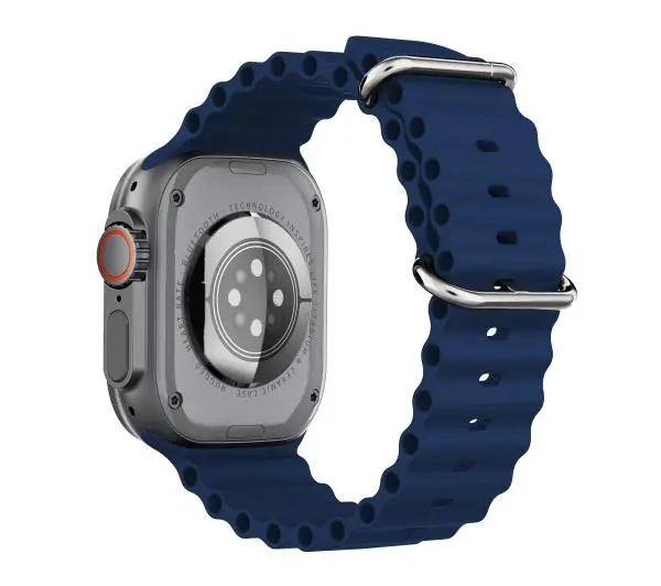 Kiano Watch Solid 49mm Granatowy