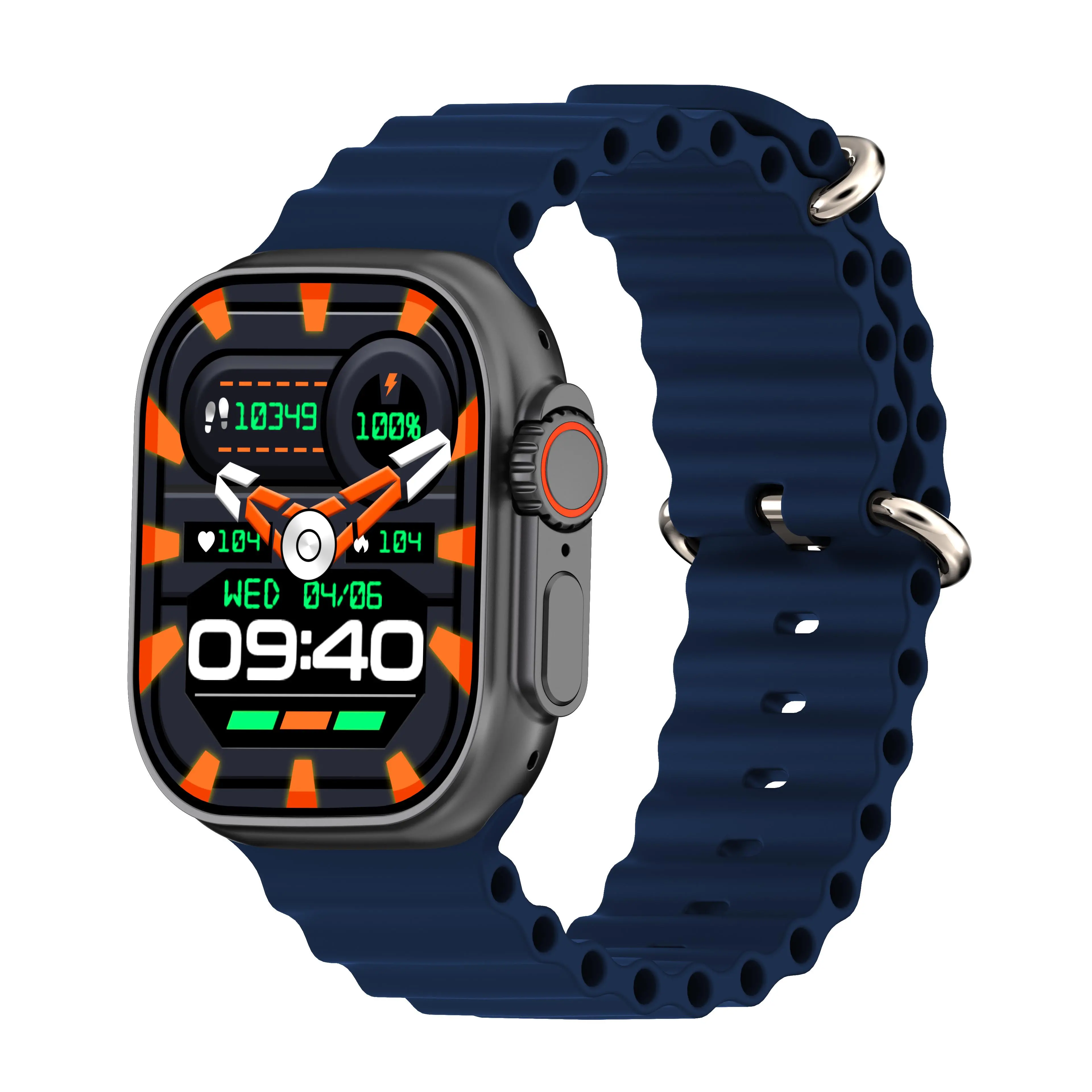 Smartwatch Kiano Watch Solid 49mm Granatowy