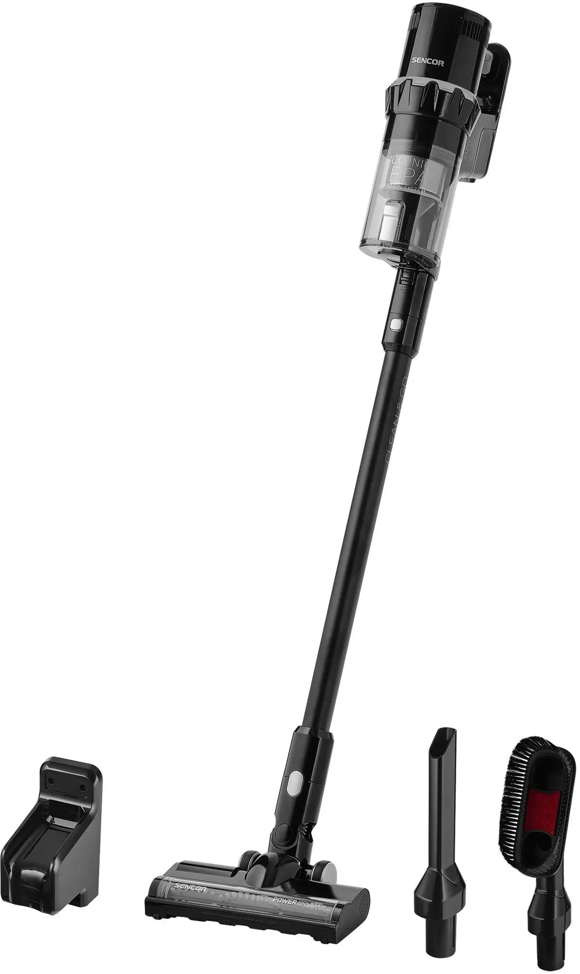Odkurzacz bezprzewodowy Sencor SVC 7523BK 45min Wymienny akumulator