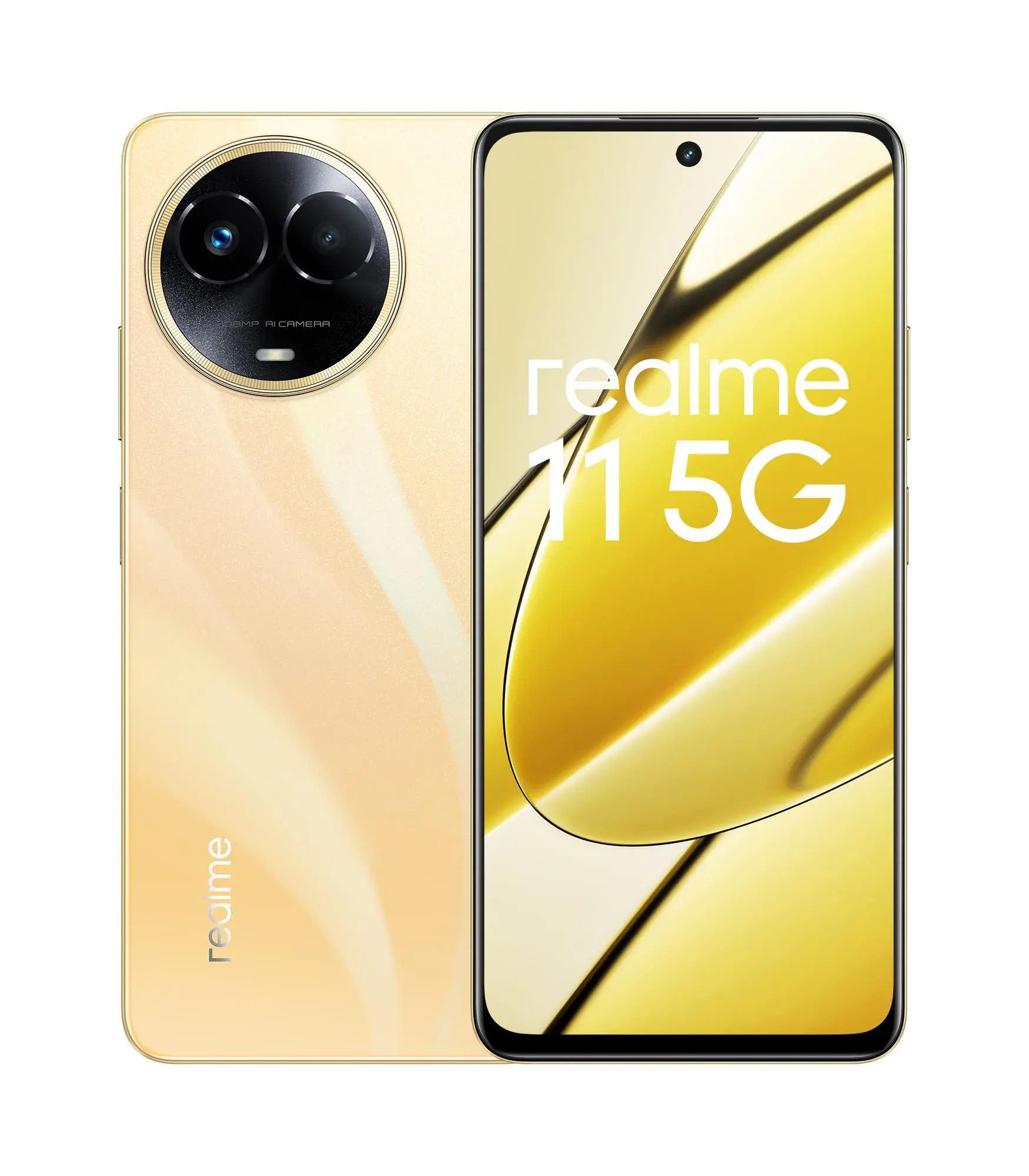 Smartfon realme 11 5G 8/256GB 6,72" 120Hz 108Mpix Złoty