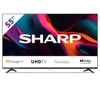 Telewizor Sharp 55GL4260E 55" LED 4K Google TV Dolby Vision Dolby Atmos DVB-T2