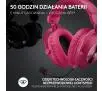 Słuchawki bezprzewodowe z mikrofonem Logitech G Pro X2 Lightspeed Nauszne Różowy